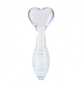 MizzZee - Crystal Glass Cupid Heart Plug